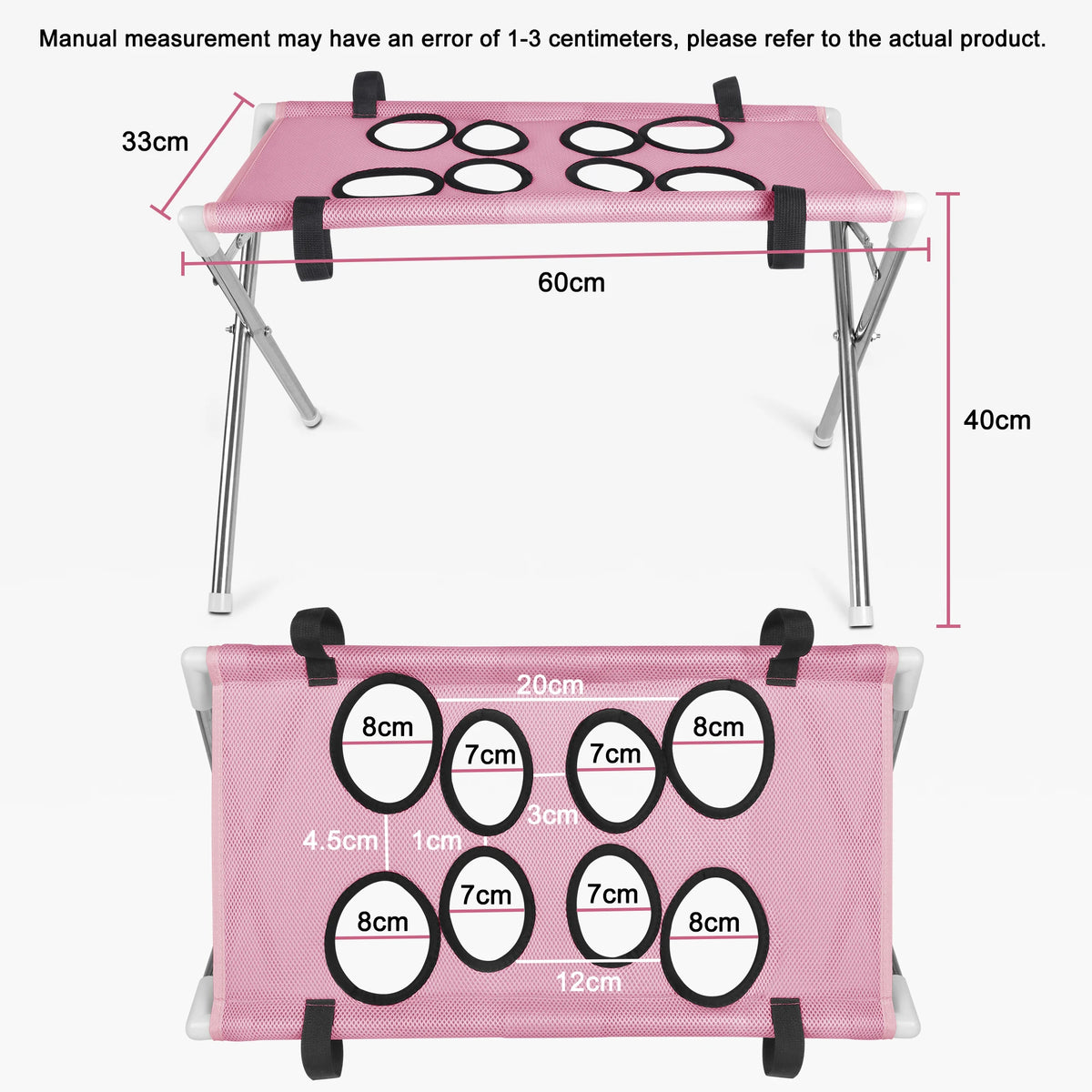 Breathable Pet Grooming Hammock Stand Foldable Dog Cat Nail Clipping Restraint Stainless Steel Care Table for Home Grooming Use