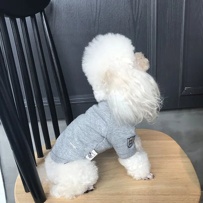 Dog autumn and winter versatile hoodie suitable for small dogs such as Teddy, Schnauzer, etc