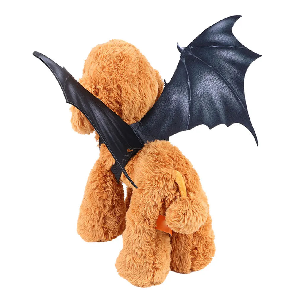 Pet Halloween Costume,Party Bat-Wings Decoration,Funny Pet Bat-Wings Party Supplies,Cosplay Dress-Up Accessories,Winged Outfit
