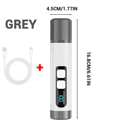 Electric Pet Nail Grinder with 3 Speed Settings, LED Light, Cat Nail Clippers and Smart Display – for Large and Small Dogs’ Paws
