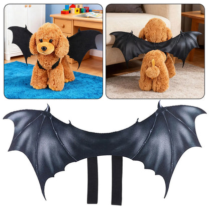 Pet Halloween Costume,Party Bat-Wings Decoration,Funny Pet Bat-Wings Party Supplies,Cosplay Dress-Up Accessories,Winged Outfit