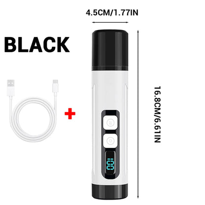 Electric Pet Nail Grinder with 3 Speed Settings, LED Light, Cat Nail Clippers and Smart Display – for Large and Small Dogs’ Paws
